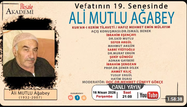 Ali Mutlu Ağabey